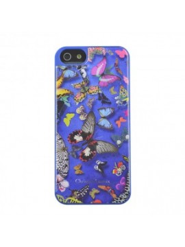 COQUE RIGIDE CHRISTIAN LACROIX BUTTERFLY PARADE BLEU