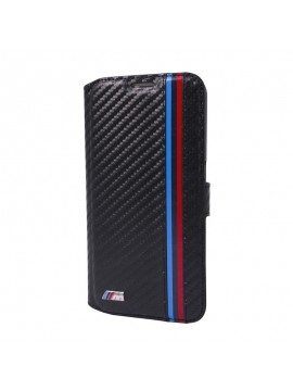 ETUI FOLIO BMW M COLLECTION NOIR CARBONE EFFECT