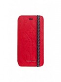 ETUI PORTEFEUILLE FIAT 500 ROUGE / IPHONE 5