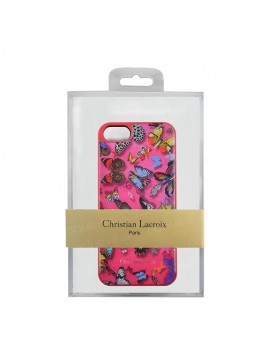 COQUE RIGIDE CHRISTIAN LACROIX BUTTERFLY PARADE ROSE